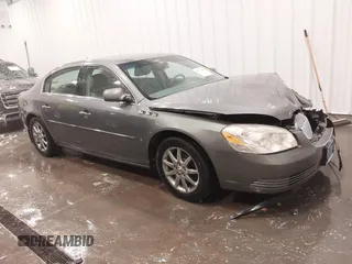 2007 Buick Lucerne V6 CXL with VIN 1G4HD57287U141960, listed as a IAAI auction lot 41777406 with 153,882 mi miles. Bid and sale history available at carsss.com. Image 1.