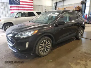 2020 Ford Escape Titanium Hybrid z VIN 1FMCU9DZ0LUC11626, wystawiony jako Copart lot #56706835 z przebiegiem 25 996 mil mil oraz Tytuł czysty. Historia ofert i sprzedaży dostępna na DreamBid. Obrazek 1.