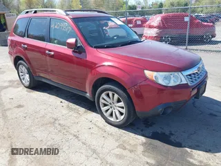 2013 Subaru Forester 2.5X Premium with VIN JF2SHADC6DH443287, listed as a IAAI auction lot 42099517 with 144,511 mi miles. Bid and sale history available at carsss.com. Image 1.