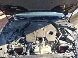 2023 Infiniti Q50 Luxe with VIN JN1EV7BR3PM542405, listed as a IAAI auction lot 41737342 with 12,353 mi miles and . Bid and sale history available at DreamBid. Image 10.