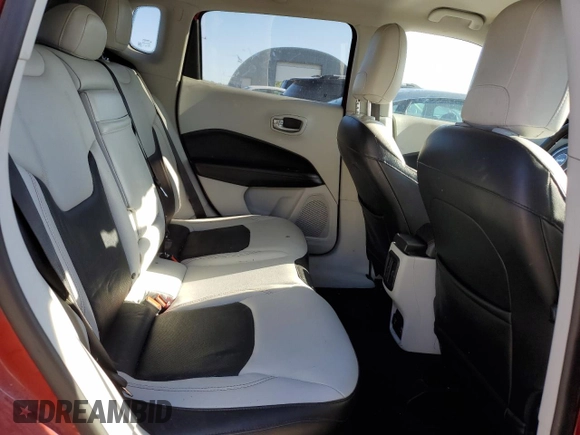 2018 Jeep Compass Limited with VIN 3C4NJDCB0JT144305, listed as a Copart auction lot 54834825 with 202,781 mi miles and Salvage title. Bid and sale history available at DreamBid. Image 11.