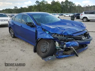 2020 Honda Civic LX z VIN 2HGFC2F69LH602387, wystawiony jako Copart lot #51446375 z przebiegiem 51 595 mil mil oraz Szkoda całkowita • Salvage title. Historia ofert i sprzedaży dostępna na DreamBid. Obrazek 4.