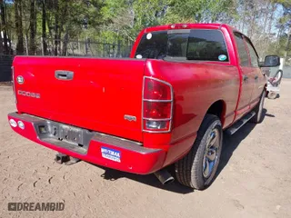2004 Dodge Ram 1500 SLT with VIN 1D7HA18D64J129282, listed as a IAAI auction lot 42055462 with 147,370 mi miles. Bid and sale history available at carsss.com. Image 4.