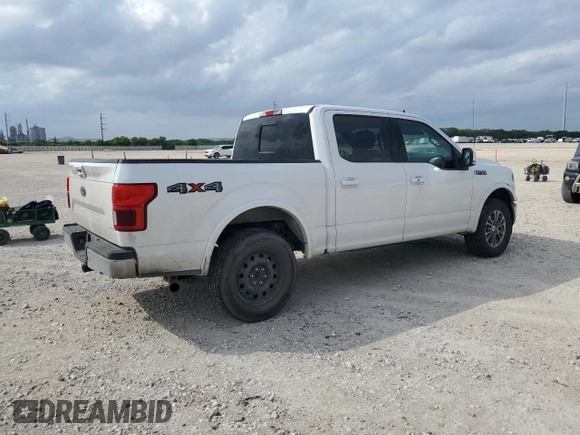 2020 Ford F-150 XL with VIN 1FTEW1E56LFA24903, listed as a Copart auction lot 54551235 with 178,503 mi miles and Clean title. Bid and sale history available at DreamBid. Image 3.