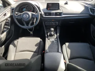 2017 Mazda 3 Sport with VIN 3MZBN1K76HM107389, listed as a Copart auction lot 53777005 with 87,402 mi miles and Salvage Title. Bid and sale history available at DreamBid. Image 8.