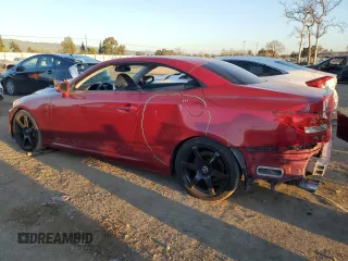 2011 Lexus IS 350 C with VIN JTHFE2C24B2506795, listed as a Copart auction lot 46447575 with 131,714 mi miles and Salvage title. Bid and sale history available at DreamBid. Image 2.