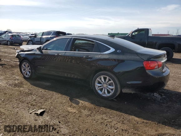 2017 Chevrolet Impala LT with VIN 2G1105SA2H9132422, listed as a Copart auction lot 51583795 with 126,686 mi miles and Salvage Title. Bid and sale history available at DreamBid. Image 2.