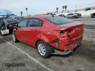 2017 Kia Rio LX with VIN KNADM4A39H6072634, listed as a Copart auction lot 47130575 with 67,465 mi miles and Salvage Title. Bid and sale history available at carsss.com. Image 2.