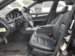 2013 Mercedes-Benz C 300 Sport with VIN WDDGF8AB0DR283941, listed as a Copart auction lot 52590685 with 55,016 mi miles and Salvage Title. Bid and sale history available at DreamBid. Image 7.