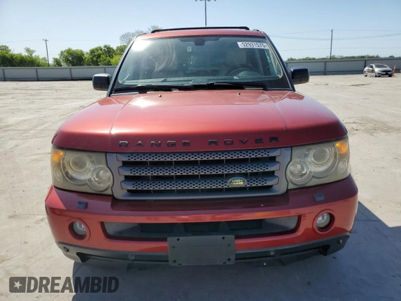 2006 Land Rover Range Rover Sport HSE with VIN SALSF25456A977998, listed as a Copart auction lot 52931575 with Not Provided miles and Clean Title. Bid and sale history available at DreamBid. Image 5.