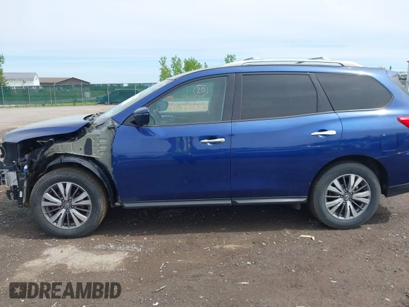 2019 Nissan Pathfinder SV z VIN 5N1DR2MM7KC617117, wystawiony jako IAAI lot #42342685 z przebiegiem 98 013 mil mil oraz . Historia ofert i sprzedaży dostępna na DreamBid. Obrazek 14.