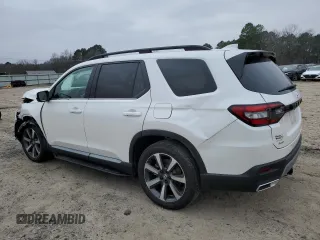 2025 Honda Pilot Elite with VIN 5FNYG1H82SB058680, listed as a Copart auction lot 42996425 with 9,890 mi miles and Salvage Title. Bid and sale history available at DreamBid. Image 2.