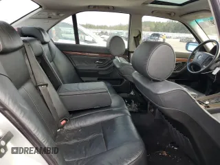 2001 BMW 7 Series 740iA with VIN WBAGG83441DN88709, listed as a Copart auction lot 77776194 with 0 mi miles and Salvage Title. Bid and sale history available at carsss.com. Image 10.
