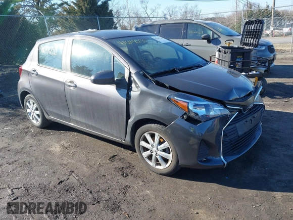 2015 Toyota Yaris L with VIN VNKKTUD3XFA029589, listed as a IAAI auction lot 41649230 with 31,413 mi miles. Bid and sale history available at carsss.com. Image 1.