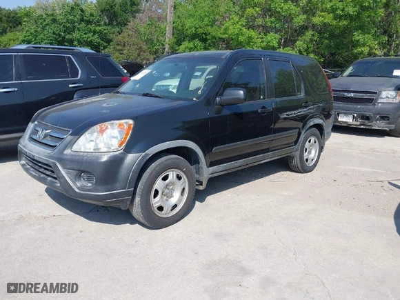 2006 Honda CR-V LX with VIN JHLRD68516C023523, listed as a IAAI auction lot 42053159 with 154,344 mi miles. Bid and sale history available at carsss.com. Image 2.