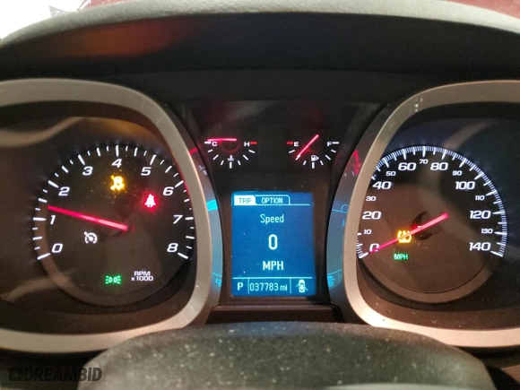 2017 Chevrolet Equinox LT with VIN 2GNALCEK0H6111908, listed as a Copart auction lot 87751915 with 37,783 mi miles and Clean Title. Bid and sale history available at carsss.com. Image 9.