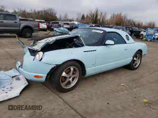 2003 Ford Thunderbird Deluxe with VIN 1FAHP60A03Y100881, listed as a Copart auction lot 83381114 with Not Provided miles and Salvage Title. Bid and sale history available at DreamBid. Image 1.