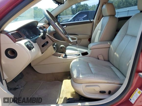 2006 Chevrolet Impala LT 3.9L with VIN 2G1WC581469178240, listed as a Copart auction lot 55723455 with 186,811 mi miles and Clean Title. Bid and sale history available at DreamBid. Image 7.