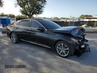 2019 Genesis G80 3.8L with VIN KMTFN4JE5KU309831, listed as a Copart auction lot 78835464 with 35,421 mi miles and Salvage Title. Bid and sale history available at DreamBid. Image 4.
