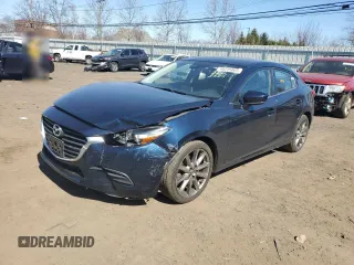 2018 Mazda 3 Touring with VIN 3MZBN1V33JM212311, listed as a Copart auction lot 48515465 with 74,710 mi miles and Salvage Title. Bid and sale history available at carsss.com. Image 1.