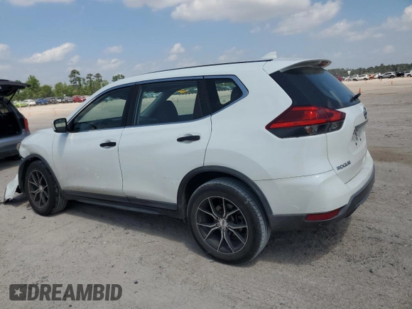 2017 Nissan Rogue SV with VIN KNMAT2MV7HP548402, listed as a Copart auction lot 53717045 with 146,650 mi miles and Salvage title. Bid and sale history available at DreamBid. Image 2.
