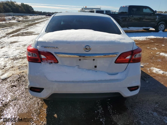2017 Nissan Sentra S with VIN 3N1AB7APXHY354485, listed as a Copart auction lot 88576215 with 303,452 mi miles and Salvage Title. Bid and sale history available at carsss.com. Image 6.