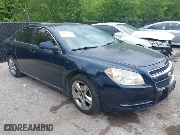 2010 Chevrolet Malibu 1LT with VIN 1G1ZC5E09AF194863, listed as a IAAI auction lot 42217670 with 138,128 mi miles and . Bid and sale history available at DreamBid. Image 1.