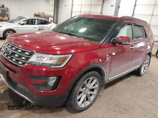 2016 Ford Explorer Limited with VIN 1FM5K8F8XGGA29854, listed as a IAAI auction lot 41595511 with 91,270 mi miles. Bid and sale history available at carsss.com. Image 2.