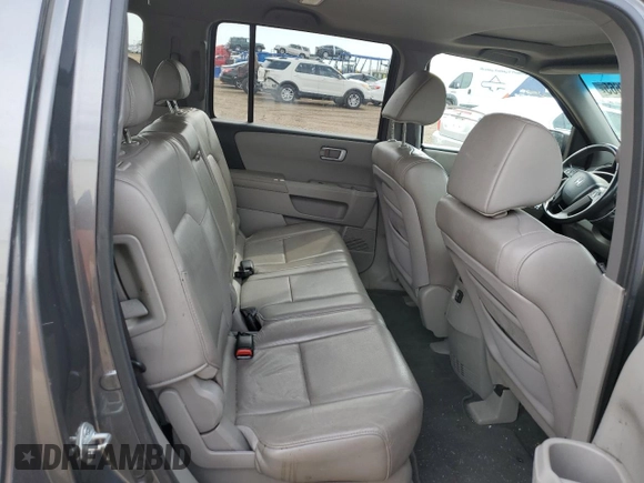 2011 Honda Pilot EX-L with VIN 5FNYF4H57BB026706, listed as a Copart auction lot 51167665 with 166,396 mi miles and Salvage Title. Bid and sale history available at DreamBid. Image 11.
