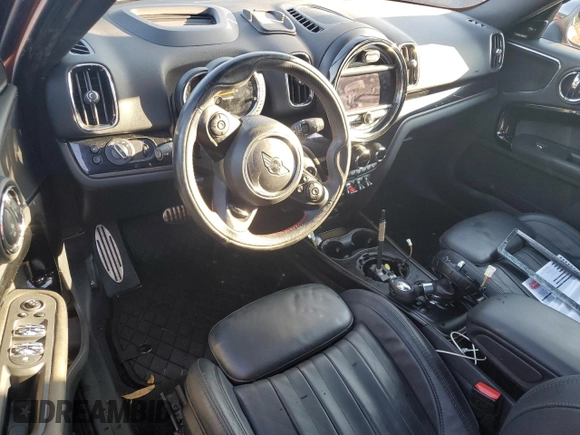 2017 MINI Countryman Cooper S with VIN WMZYT5C34H3D80809, listed as a Copart auction lot 73849884 with 0 mi miles and Salvage Title. Bid and sale history available at carsss.com. Image 8.