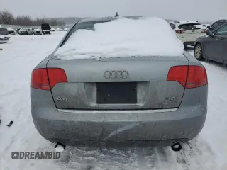 2005 Audi A4 2.0T with VIN WAUDF68E25A435944, listed as a Copart auction lot 42164815 with 0 mi miles and Salvage Title. Bid and sale history available at carsss.com. Image 6.