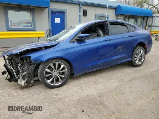 2015 Chrysler 200 S with VIN 1C3CCCBBXFN753586, listed as a Copart auction lot 51766945 with Not provided miles and Salvage title. Bid and sale history available at DreamBid. Image 1.