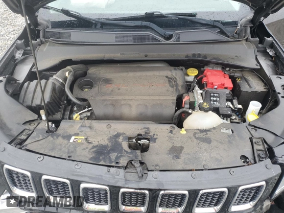 2020 Jeep Compass Sport z VIN 3C4NJCAB2LT219957, wystawiony jako Copart lot #45870845 z przebiegiem 25 855 mil mil oraz Szkoda całkowita • Salvage title. Historia ofert i sprzedaży dostępna na DreamBid. Obrazek 11.