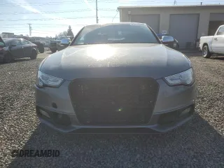 2014 Audi S5 Prestige z VIN WAUVGAFRXEA032658, wystawiony jako Copart lot #79515874 z przebiegiem 70 001 mil mil oraz Szkoda całkowita • Salvage title. Historia ofert i sprzedaży dostępna na DreamBid. Obrazek 5.