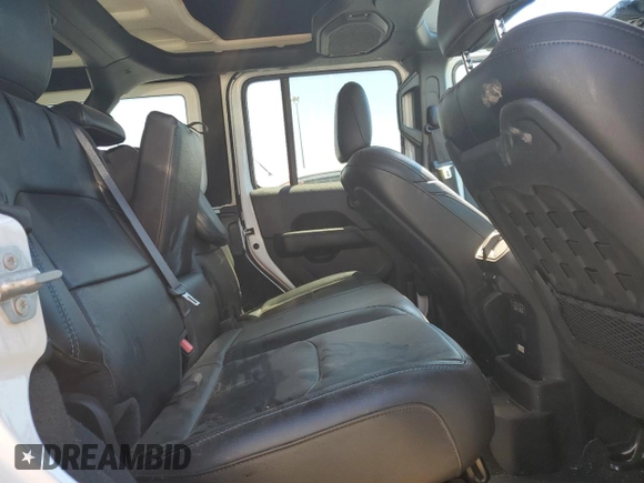 2023 Jeep Wrangler Rubicon 20th Anniversary with VIN 1C4JJXR63PW538877, listed as a Copart auction lot 57635015 with 25,924 mi miles and Salvage title. Bid and sale history available at DreamBid. Image 10.