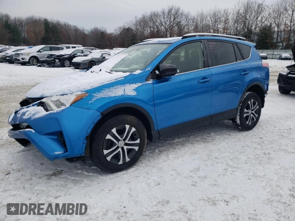 2016 Toyota RAV4 LE with VIN JTMBFREV7GJ100326, listed as a Copart auction lot 85501164 with 29,550 mi miles and Salvage Title. Bid and sale history available at DreamBid. Image 1.