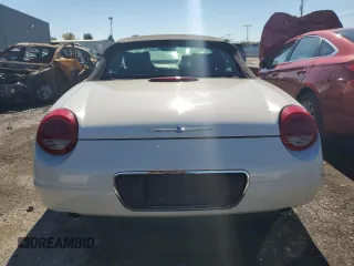 2002 Ford Thunderbird Hardtop Premium with VIN 1FAHP60A22Y129085, listed as a Copart auction lot 76359874 with Not Provided miles and Non Repairable. Bid and sale history available at DreamBid. Image 6.