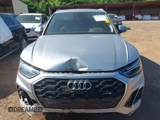 2022 Audi Q5 S line Premium Plus with VIN WA1EAAFY8N2075153, listed as a IAAI auction lot 42317317 with 67,230 mi miles and . Bid and sale history available at DreamBid. Image 6.