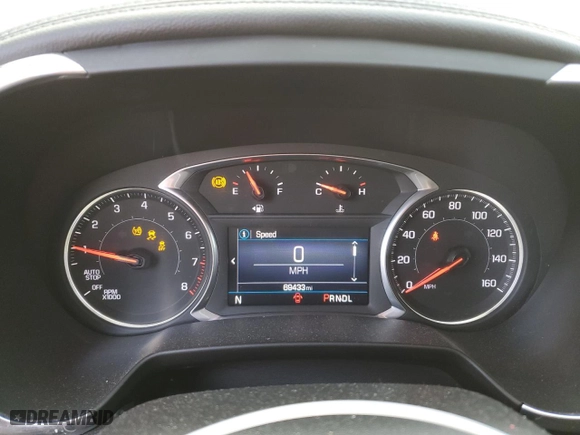 2020 Chevrolet Blazer LT with VIN 3GNKBJRS7LS695269, listed as a Copart auction lot 87037324 with 69,433 mi miles and Salvage Title. Bid and sale history available at carsss.com. Image 9.