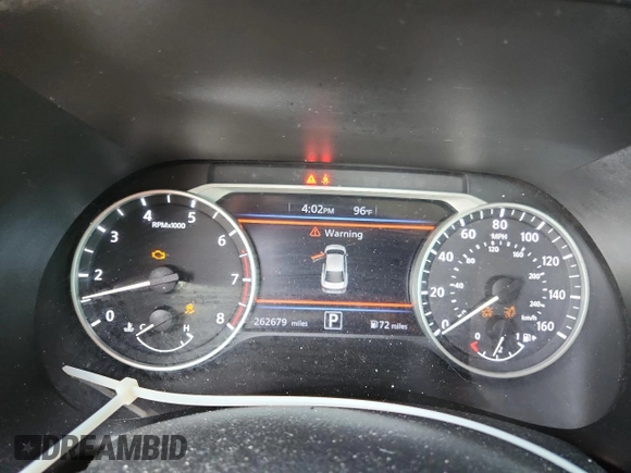 2021 Nissan Sentra SV with VIN 3N1AB8CV1MY268641, listed as a Copart auction lot 59091285 with 262,679 mi miles and Salvage title. Bid and sale history available at DreamBid. Image 9.