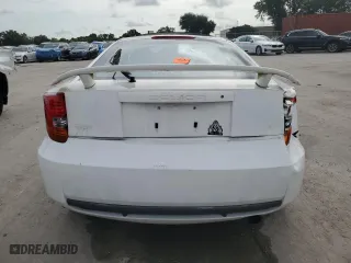2002 Toyota Celica GT with VIN JTDDR32T420137543, listed as a Copart auction lot 71398604 with 168,767 mi miles and Salvage Title. Bid and sale history available at carsss.com. Image 6.
