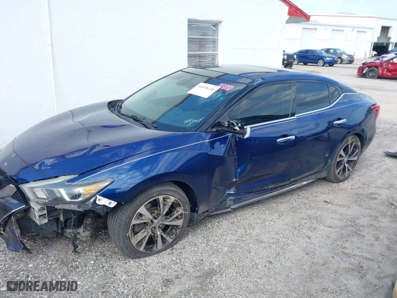 2018 Nissan Maxima SV with VIN 1N4AA6AP9JC388724, listed as a IAAI auction lot 40458148 with 71,218 mi miles. Bid and sale history available at carsss.com. Image 21.