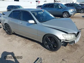 2003 Lexus IS 300/350 with VIN JTHBD192X30072155, listed as a IAAI auction lot 40946081 with 186,326 mi miles and . Bid and sale history available at DreamBid. Image 1.