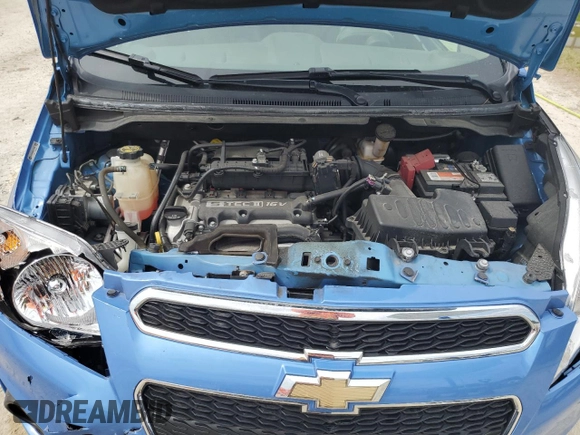2015 Chevrolet Spark LS with VIN KL8CB6S96FC711594, listed as a Copart auction lot 55144845 with 20,296 mi miles and Salvage Title. Bid and sale history available at DreamBid. Image 11.