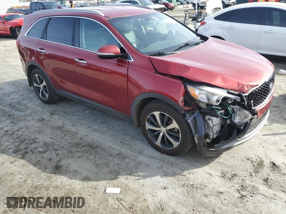 2017 Kia Sorento EX V6 with VIN 5XYPH4A51HG192026, listed as a Copart auction lot 84047994 with 112,610 mi miles and Salvage Title. Bid and sale history available at carsss.com. Image 4.