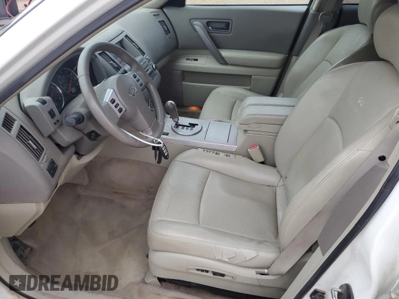 2003 Infiniti FX Options with VIN JNRAS08W13X200291, listed as a Copart auction lot 48316235 with 121,134 mi miles and Non Repairable. Bid and sale history available at DreamBid. Image 7.