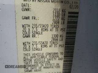 2020 Nissan Murano Platinum z VIN 5N1AZ2DJ0LN134230, wystawiony jako Copart lot #52311175 z przebiegiem 105 117 mil mil oraz Szkoda całkowita • Salvage title. Historia ofert i sprzedaży dostępna na DreamBid. Obrazek 14.