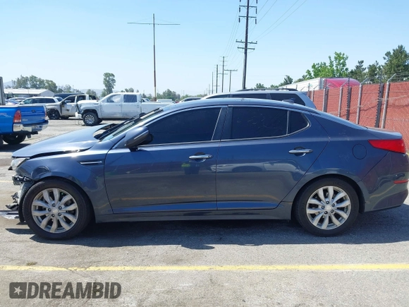 2015 Kia Optima LX with VIN 5XXGM4A70FG438174, listed as a IAAI auction lot 42267399 with 132,406 mi miles and . Bid and sale history available at DreamBid. Image 14.