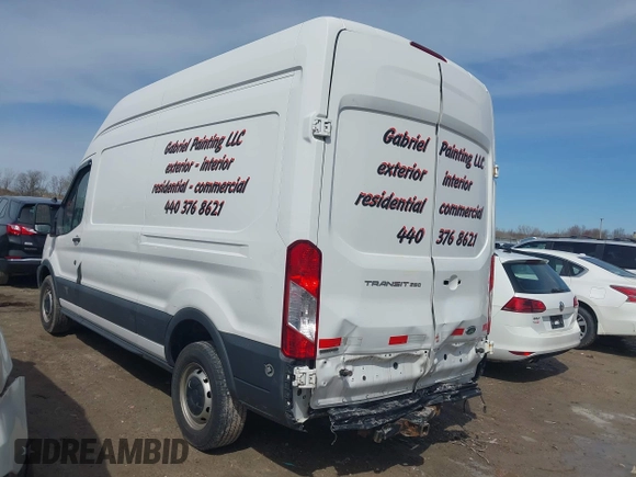 2017 Ford Transit z VIN 1FTYR2XM8HKA96344, wystawiony jako IAAI lot #41934946 z przebiegiem 207 661 mil mil oraz . Historia ofert i sprzedaży dostępna na DreamBid. Obrazek 3.