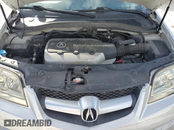 2005 Acura MDX Touring with VIN 2HNYD18855H504709, listed as a Copart auction lot 76886664 with 0 mi miles and Non Repairable. Bid and sale history available at carsss.com. Image 12.
